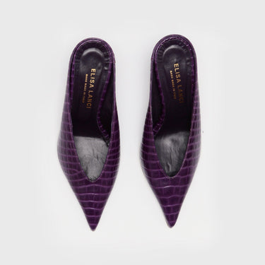MULES LILITH COCCO LAVANDA