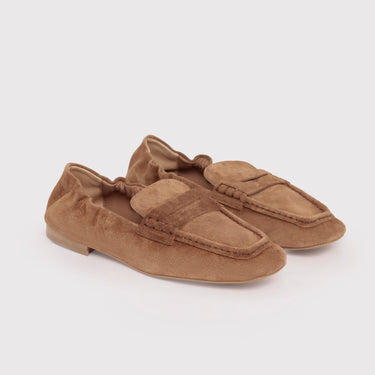 MOKASINE LJUBIČASTI CAMOSCIO KOŽA
