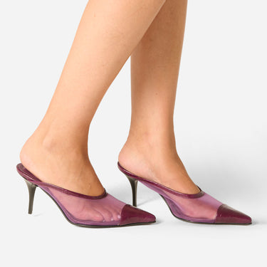 MULES ISADORA COCCO/MESH LAVANDA