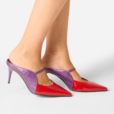 MULES AMELIE LAVANDA E FRAGOLA
