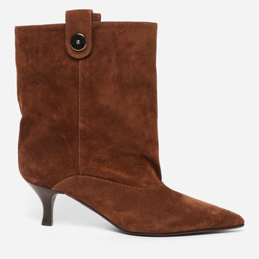 STIVALETTO SALLY CAMOSCIO TABACCO