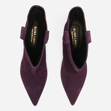 STIVALETTO SALLY CAMOSCIO PRUGNA