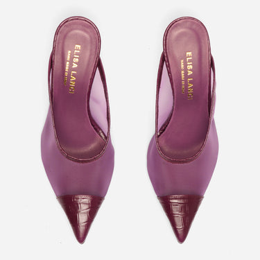 MULES ISADORA COCCO/MESH LAVANDA