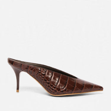 MULES LILITH COCCO TOBACCO