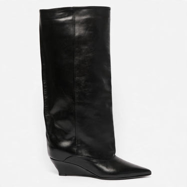 STIVALE CAMILLE VITELLO NERO