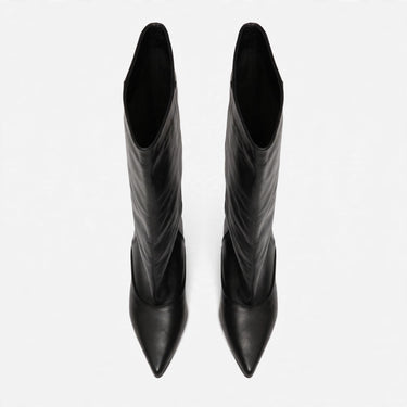 STIVALE CAMILLE VITELLO NERO